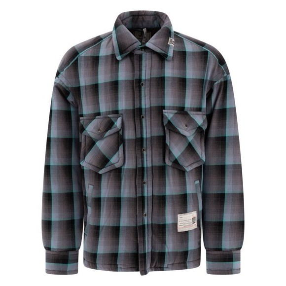 Maison Mihara Yasuhiro Padded Check Overshirt - NWT - Picture 1 of 4